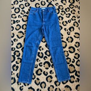 Medium Wash Blue High-Waisted Size 27 Dynamite Rosie Jeans
